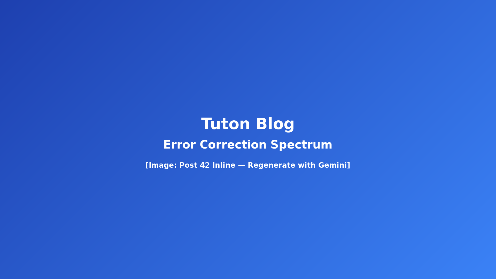 Error correction spectrum from direct to metalinguistic feedback